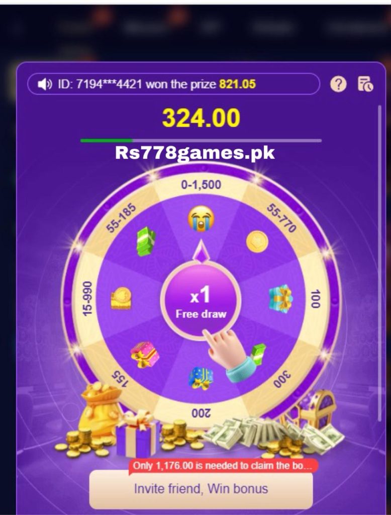 Rs778 draw