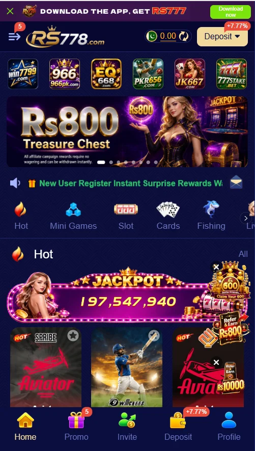 rs778 home page